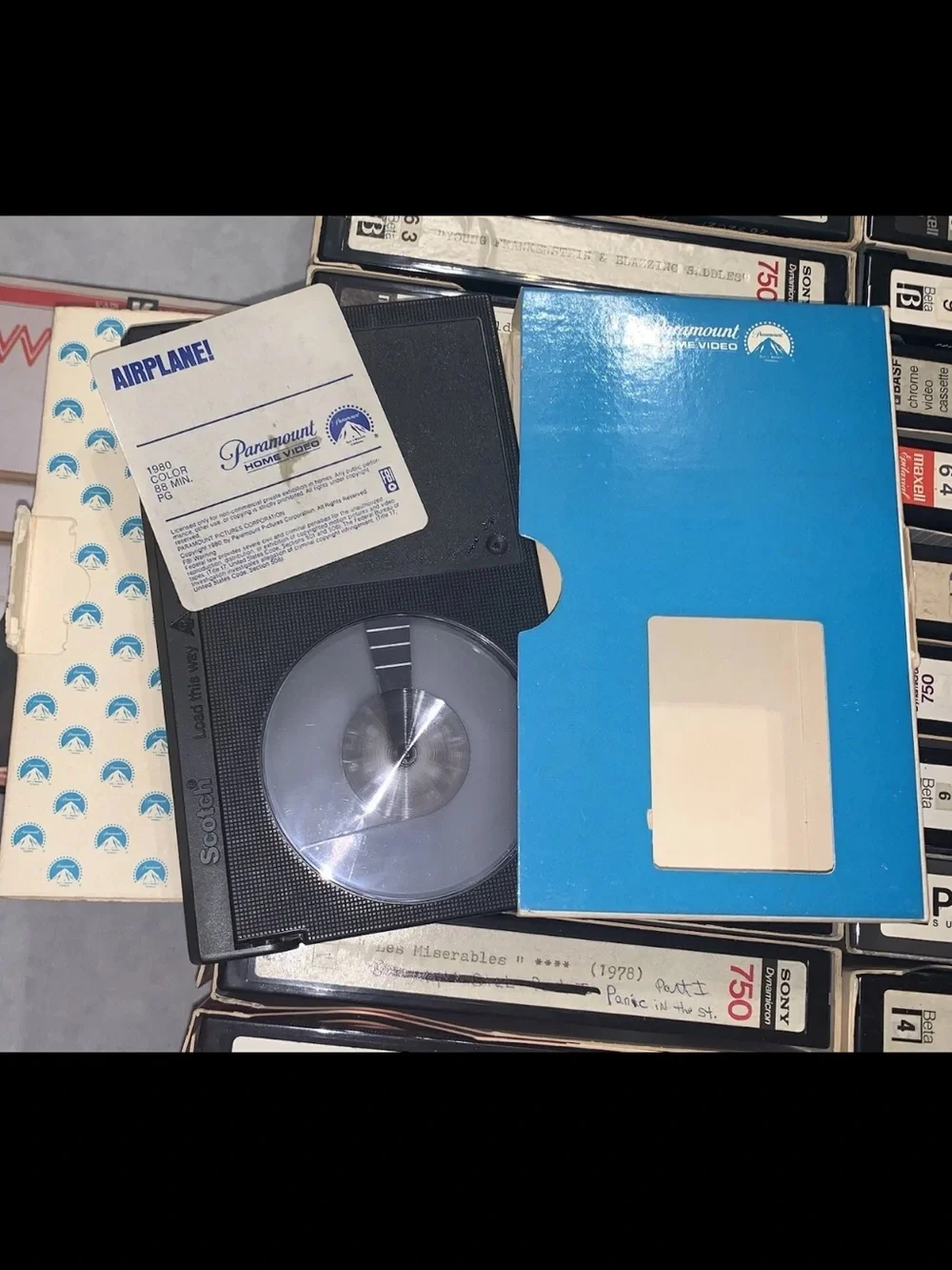 Lot of 45 Vintage Betamax Tapes